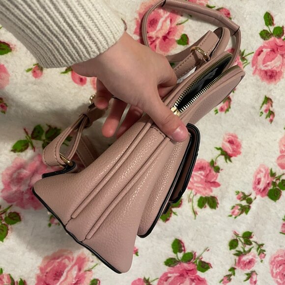 NWT gold and pink certified vegan leather purse / bookbag! - Picture 15 of 16